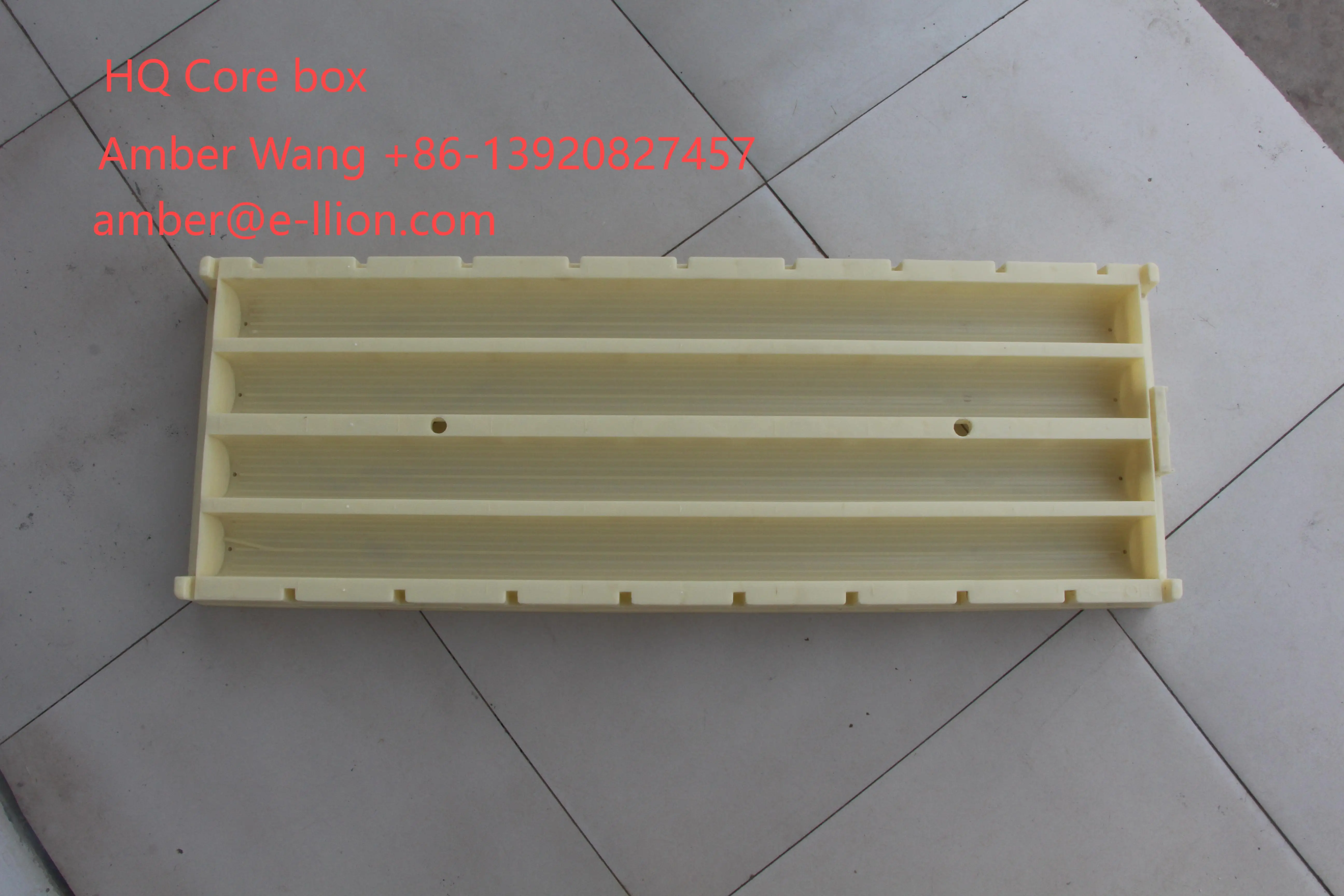 HQ PQ BQ NQ Plastic Core Drilling Mine Core Box Blocks Clapboard for ...