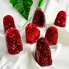Red Geode Quartz