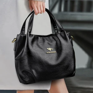 Soft Leather Luxury Handbag Large Capacity Single Strap Chains Summer Women's Shoulder Bag High-quality Gift