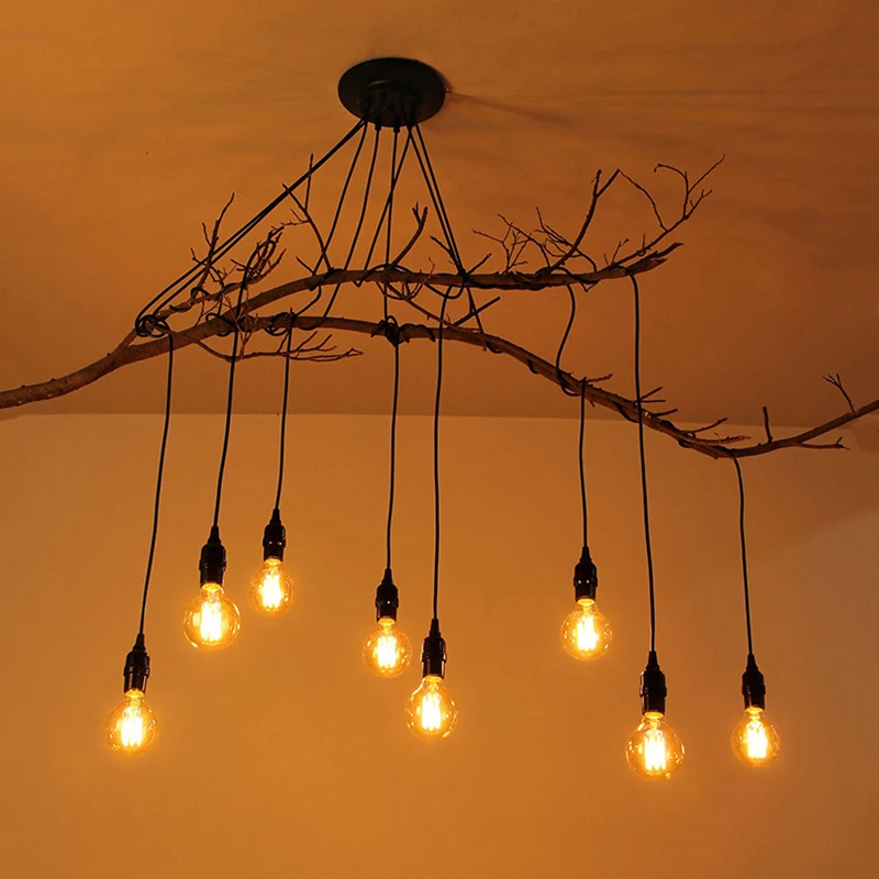 Unique Decor Lights Ideas Indoor Reception DIY Ideas for Wedding lighting Events PartyLights Pendant Hanging Lampada led
