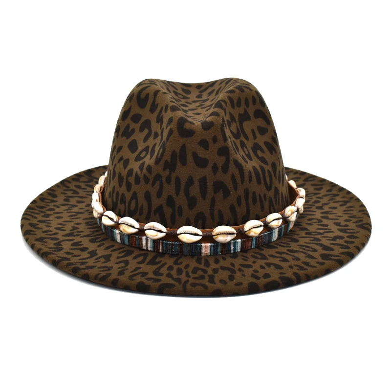Leopard Print Snake Print Big Brim 