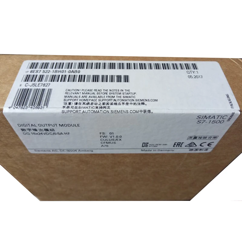 new original 6es7 522 1bh01 0ab0 digital output module for siemens simatic s7 1500 series features 16 channel digital output electrical isolation fast switching response and high interference immunity-1