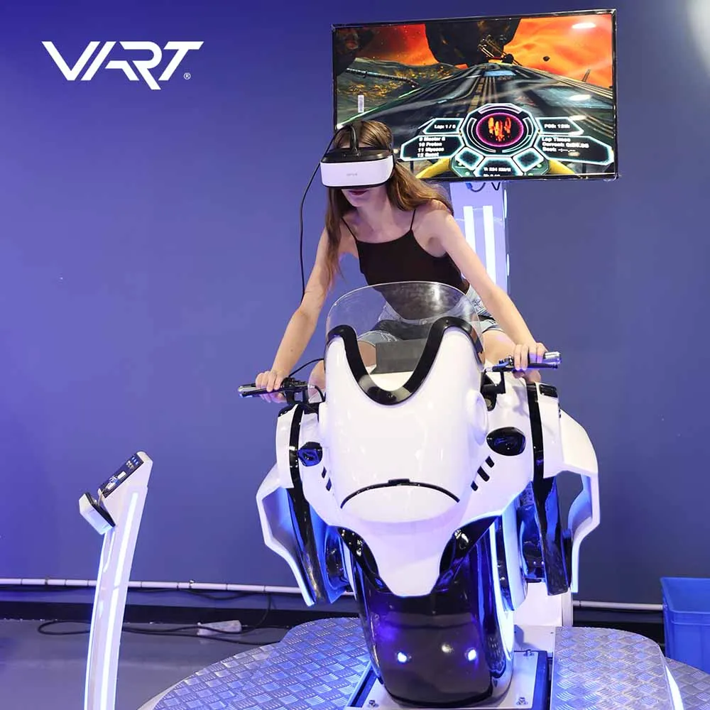 VART Virtual Reality Motorcycle Ride 9D VR Motorcycle Racing Simulator with CE RoHS