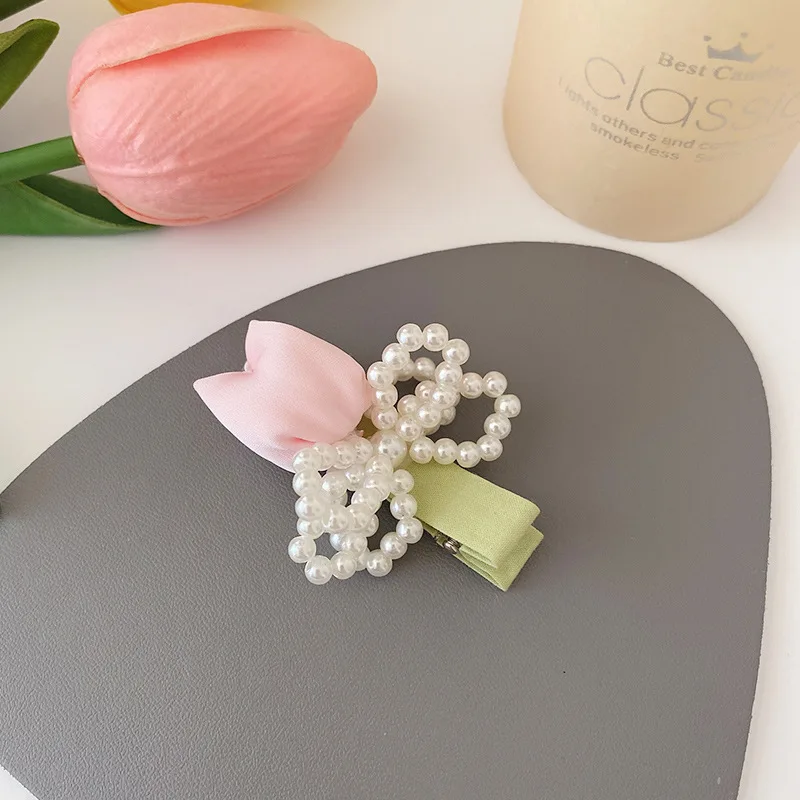 Заколка для волос с жемчугом