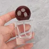Transparent Bottle+ Brown Cap
