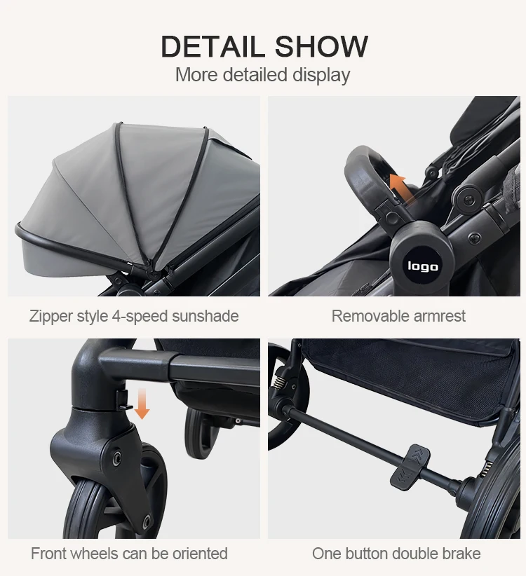 Wholesale Folding Carriage Baby Stroller Luxury Travel Portable ...