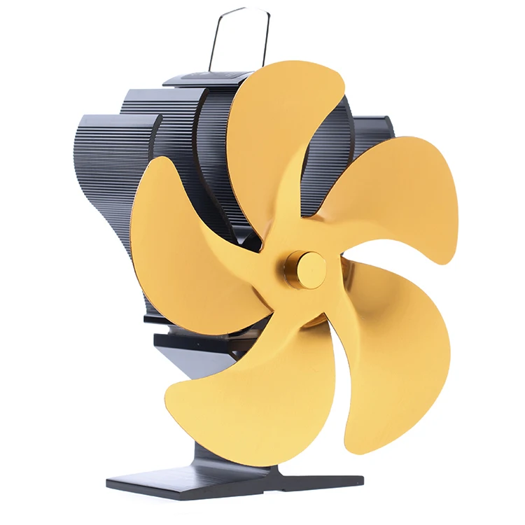 Wood Stove Fan Non Electric Stove Fan Blower Heating Fireplace Fan With