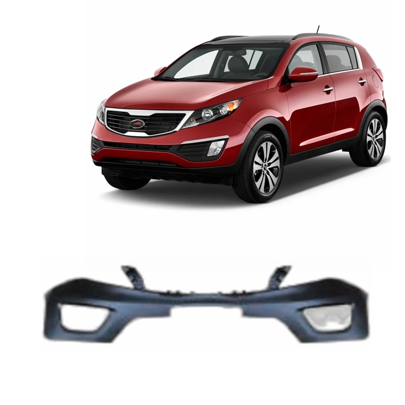 car body auto parts replacement aftermarket OEM front bumper cover for KIA sportage 2014