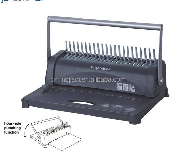 Manual A3 A4 Size Plastic Spiral Comb Binding Machine Buy Binding
