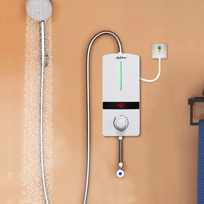 Electric Instant Water Heater Small Size Quickly Heating Wall