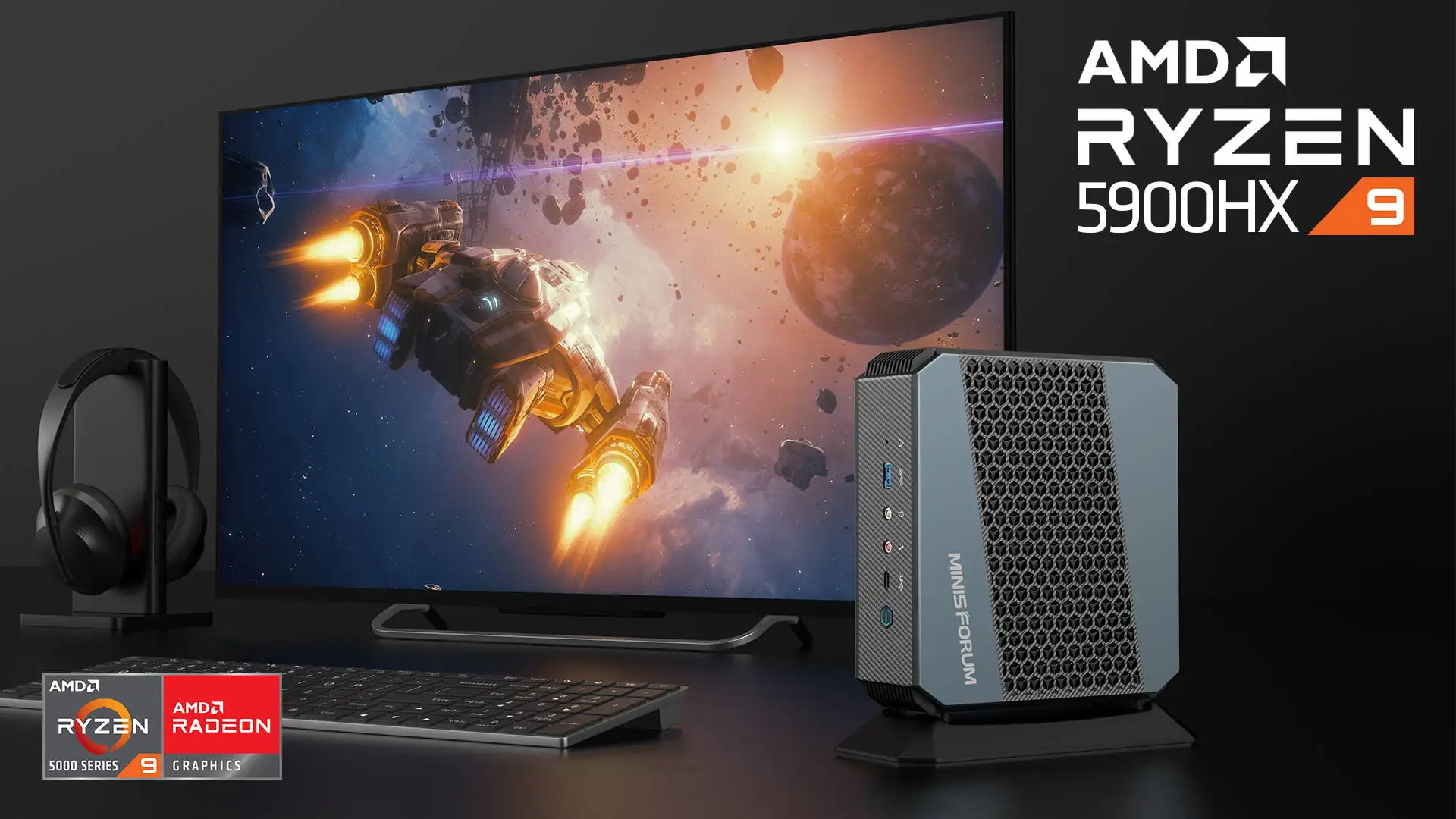 Hot Mini Pc With Amd Ryzen 9 5900hx - Buy Gaming Mini Pc,Pc Gaming Mini ...