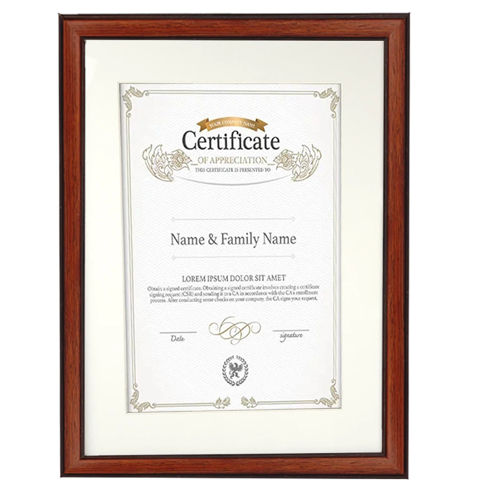 16x20 Brown Wood College Certificate Diploma 11 X 14 Picture Photo Frames  With Mat 11X14, image size:983x1000
