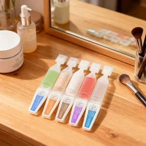 5-in-1 Herbal Anti-Aging Facial Skincare Set Hydrating Soothing Repair with Toner Serum for Lotion and Cleansing Water