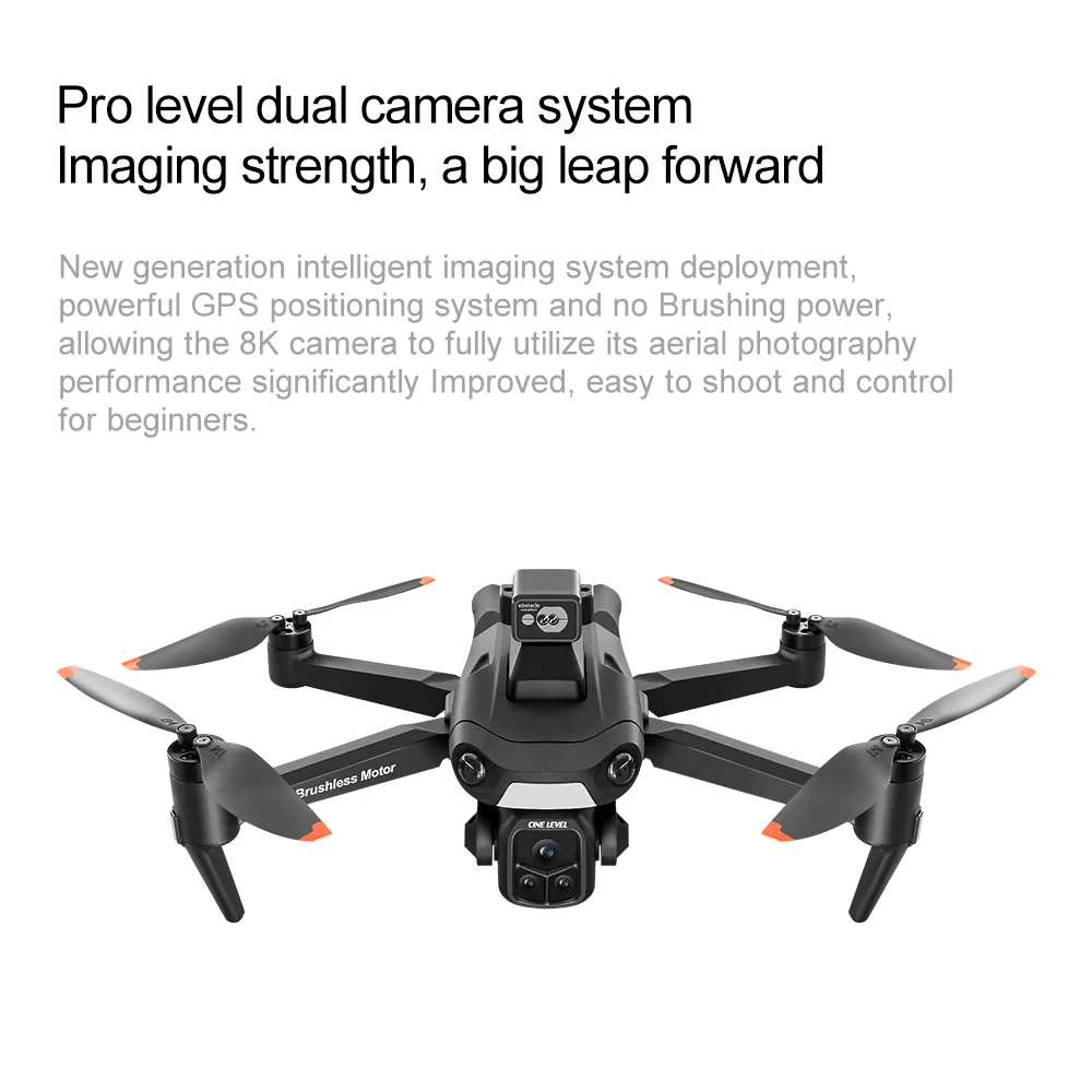 Hot Selling V918 MAX GPS Professional Drone HD Dual Camera Brushless Outdoor Long Distance RC UAV Drones with Screen Remote
