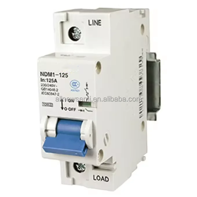 Ndm1-125 125A 1p MCB Mini Circuit Breaker