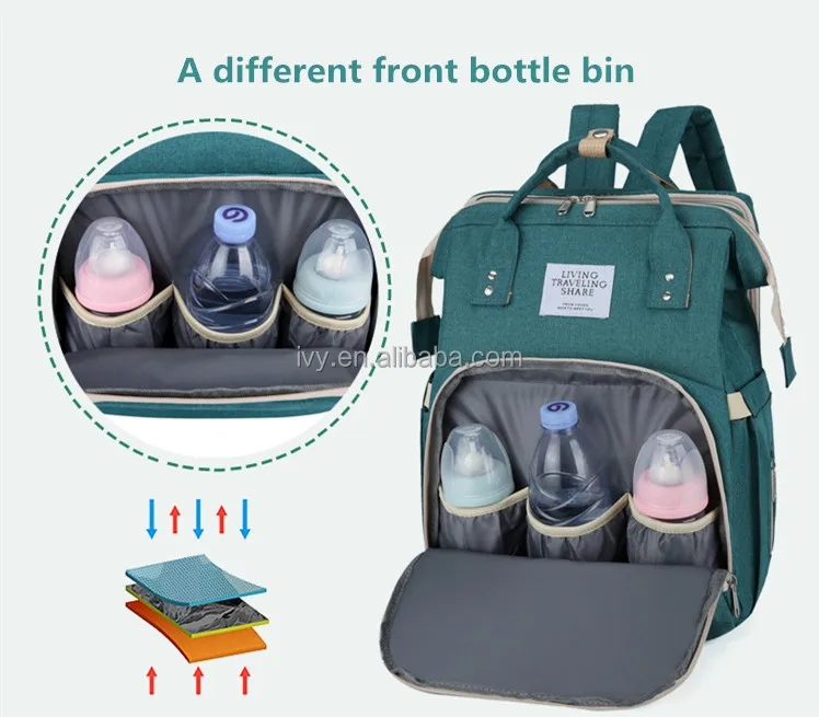 Travel Baby Diaper Bags Oem Mommy Nappy Backpack Diaper Bag With