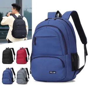 Waterproof Backpack Mochila Travel Nylon College Black School Business Backpack