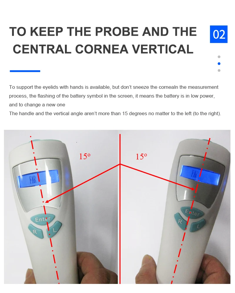 Rightway Brand Ophthalmic equipment Sw-500 Portable Intraocular Pressure Non Contact Rebound Tonometer