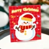 Bonhomme de neige de Noël rouge