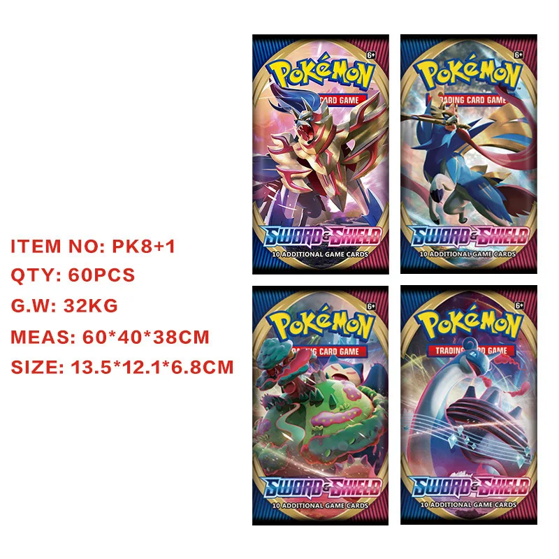 Распродажа: карточная коробка на английском, французском, испанском, 324 шт./коробка