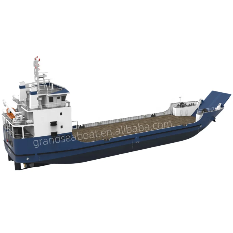 Grandsea LCT 65m コンテナ貨物船 ROROカーフェリー 揚陸艇 燃料運搬