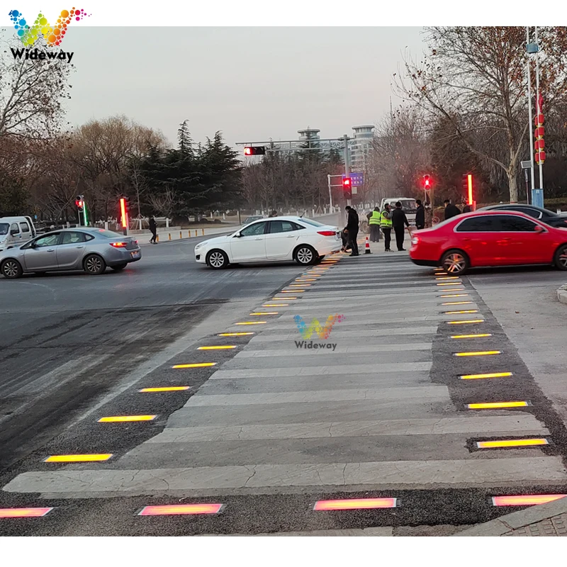 横断歩道 地下照明LED横断歩道地上ゼブラ横断警告信号機| Alibaba.com