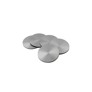 CNC Machined Customized Sizes Stainless Steel Round Drink Coasters for Houseware