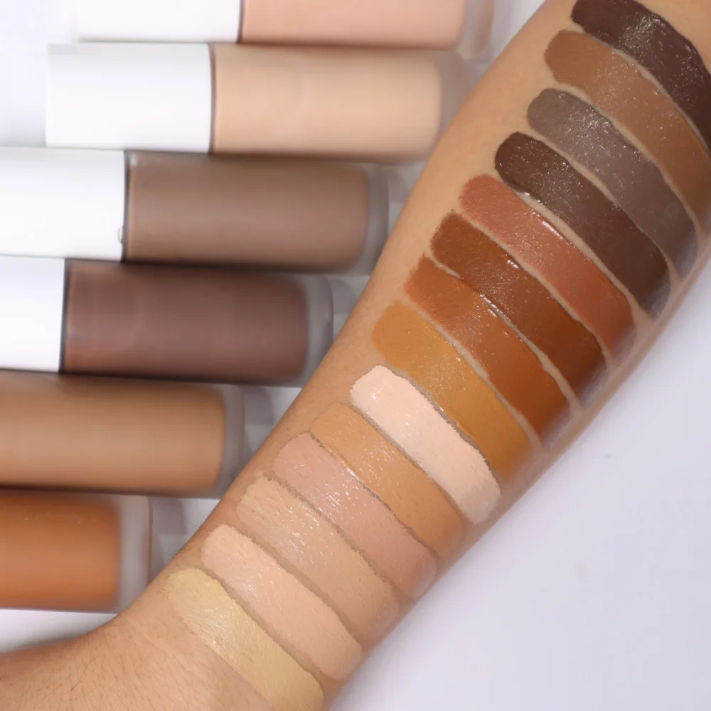 2020 Free Shipping Sample Custom No logo Cosmetics Makeup Products Shade 4 Miss Rose Foundation