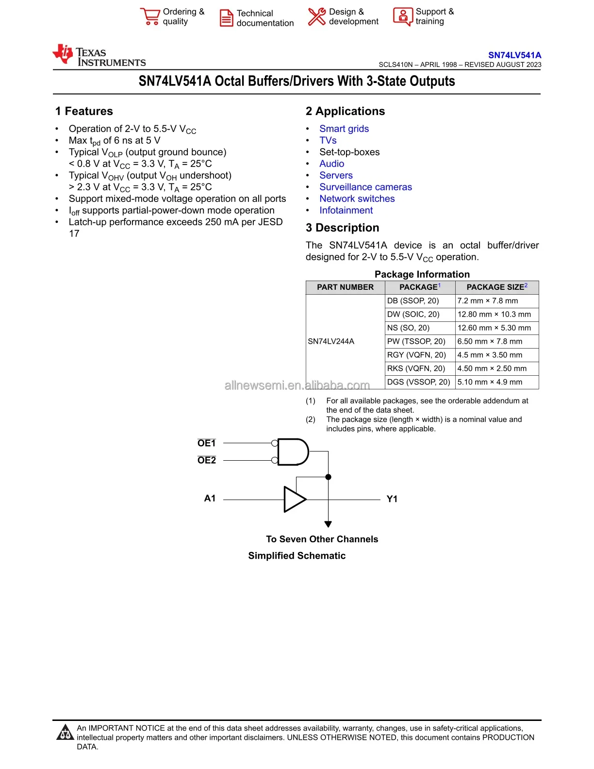 SN74LV541APWR (1)