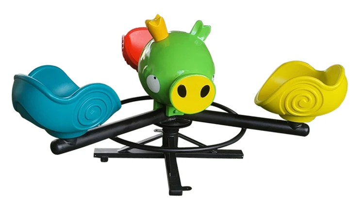 High-quality cartoon-shaped children's carousels, interesting children's swivel chairs and outdoor play equipment manufacturers