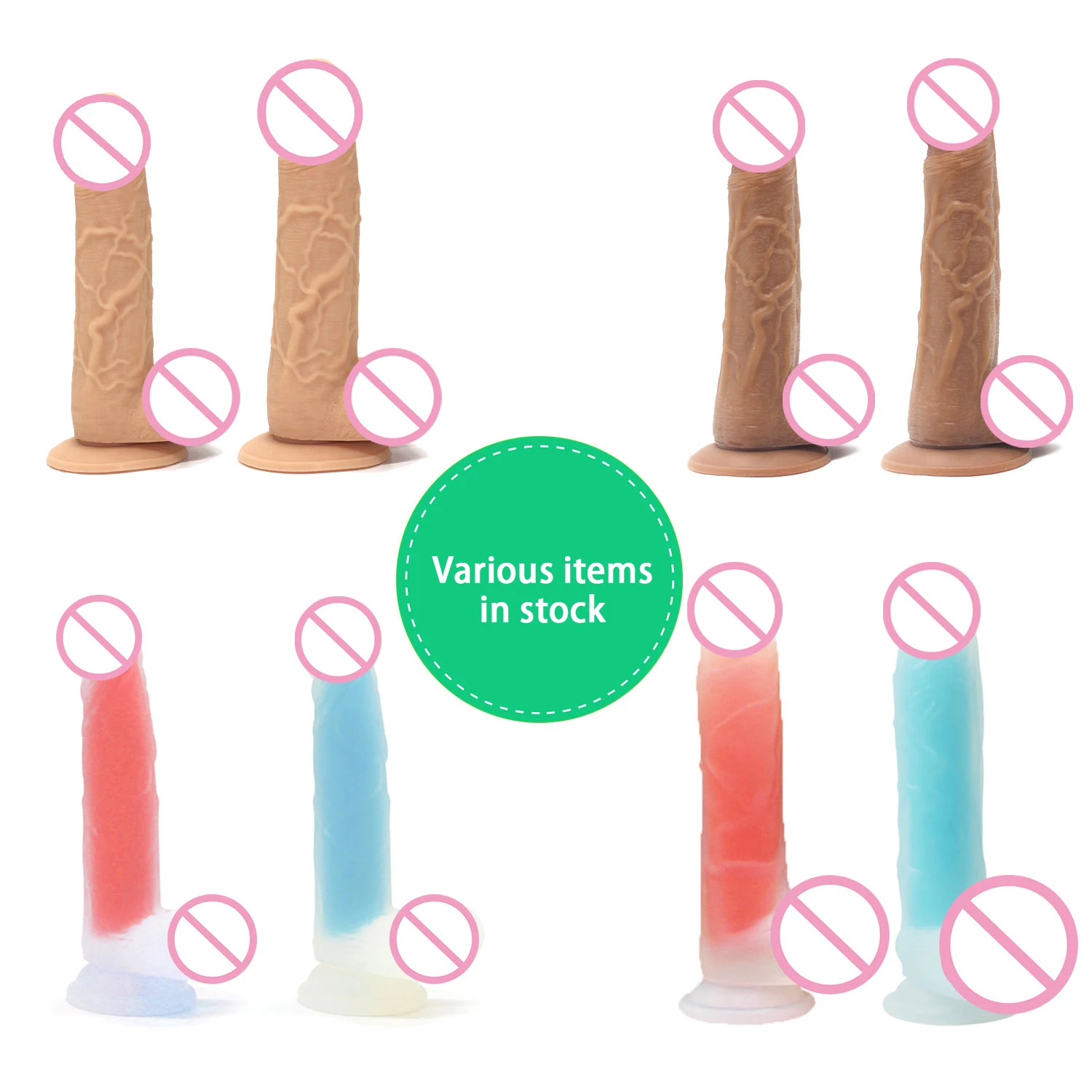 Product packaging and color options