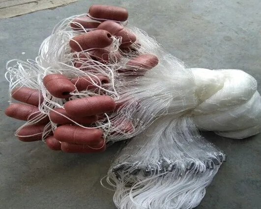 Fish Net Material,fishing Net Assembled with Float and pp Lead Cord