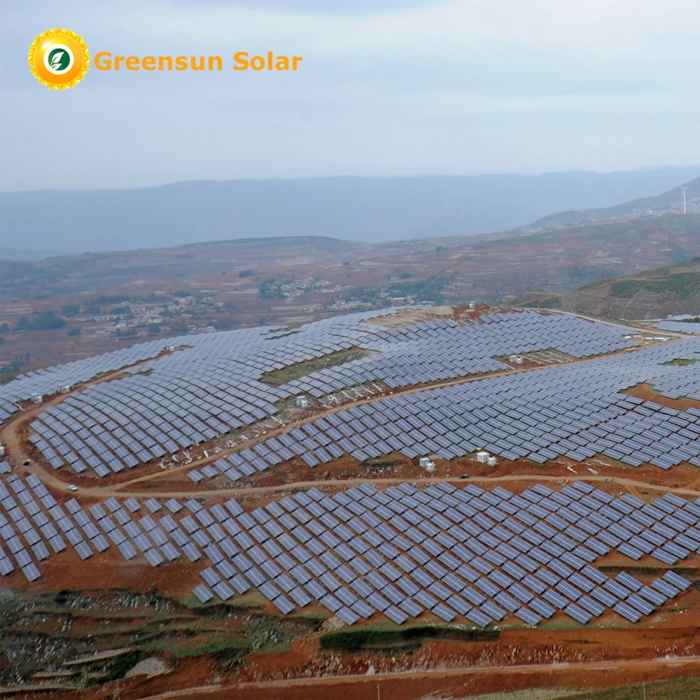 1MW Inverter Solar Off Grid System 1000KW With New Solar Panels 2V Battery Complete System