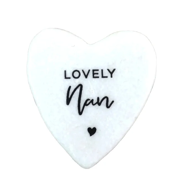 Customized Home Decoration Hot Sale Promotion Gift  Refrigerator  White Marble Heart  Fridge Magnets