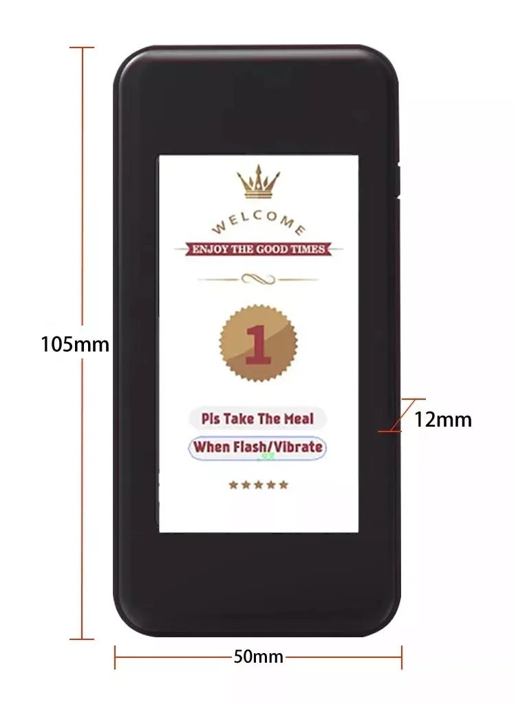 Restaurant table call system wireless queue number calling queue number call system
