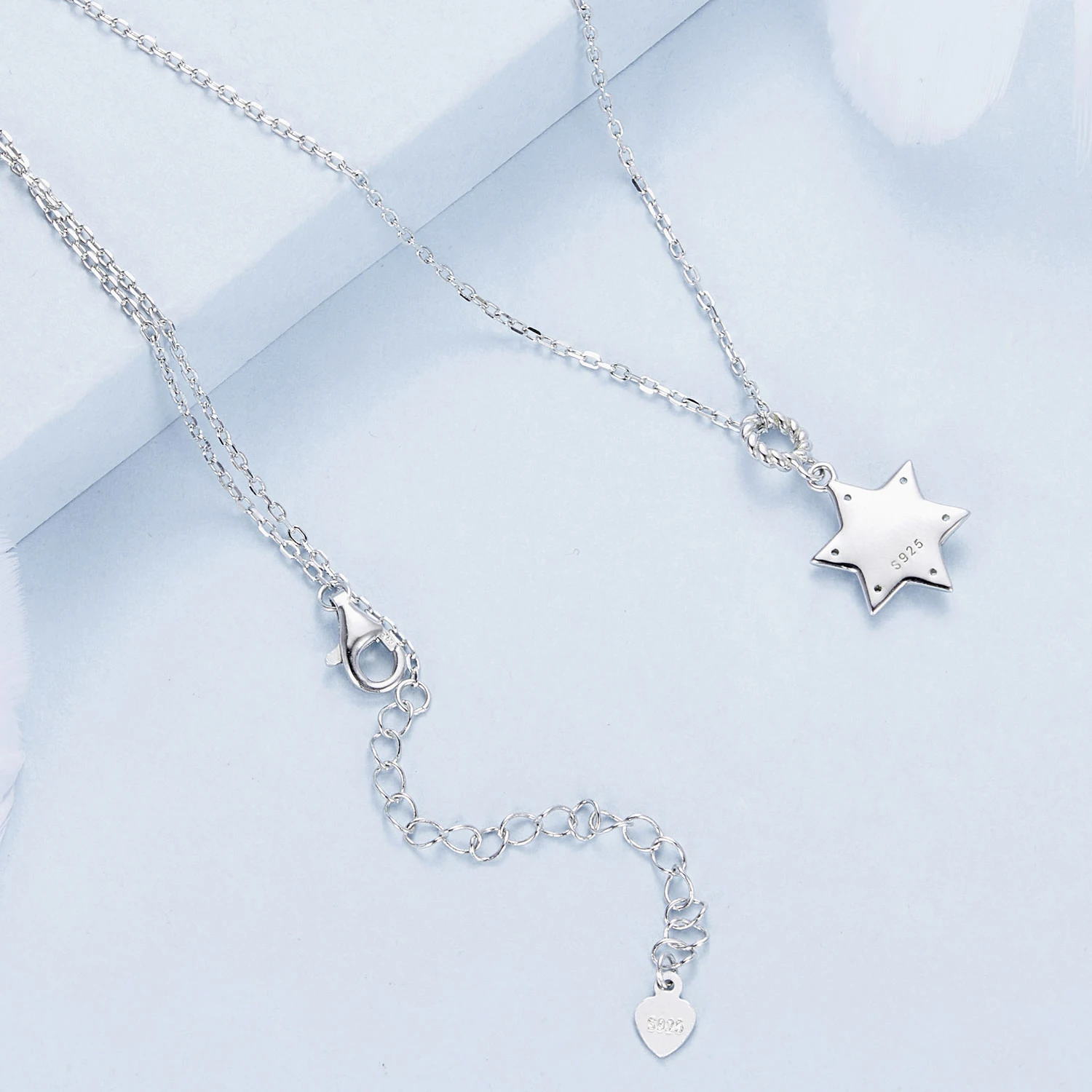 ネックレス・ペンダント TATIANA Silver 925 tearlight pendant necklace NZ2457 Starchenie Snowflake Necklace 925 Sterling Silver Snowflake