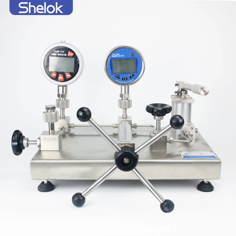 New Product Portable Hydraulic Hand Held 700 Bar Calibration Pumps Differential Pneumatic Pump Pressure Gauge Calibrator