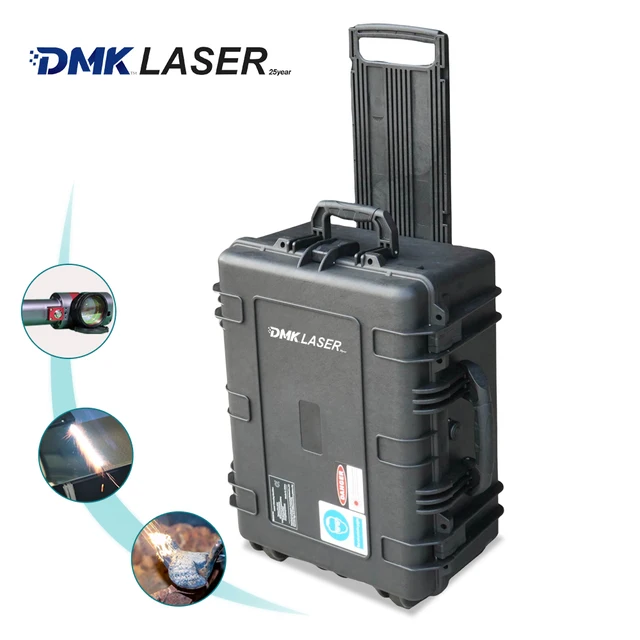 Dmk Luggage-Type Mold Oxide Layer Removal Wood Surface Treatment Laser Cleaning Machine