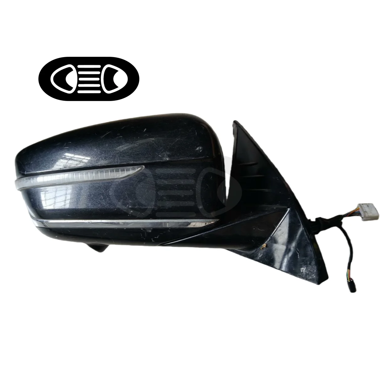 TUZHIHAO Jetour X70 Coupe Right Rearview Mirror Assembly 9+4 Wires