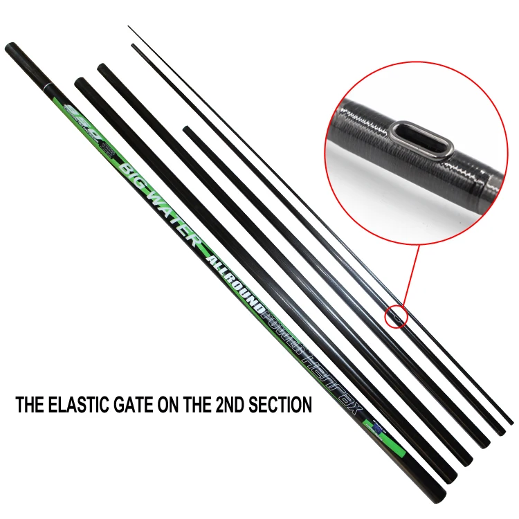 8 MT Telescopic Fishing Pole - Perfect for Big Freshwater Fish