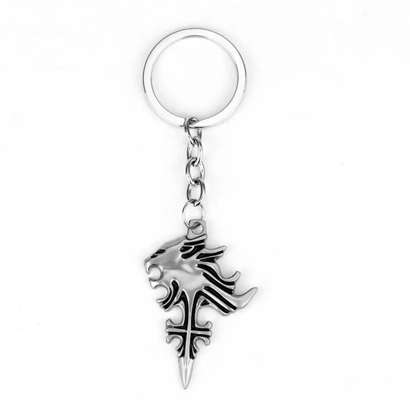 Final Fantasy VIII FF8 Griever Sleeping Lion Head Pendant Metal