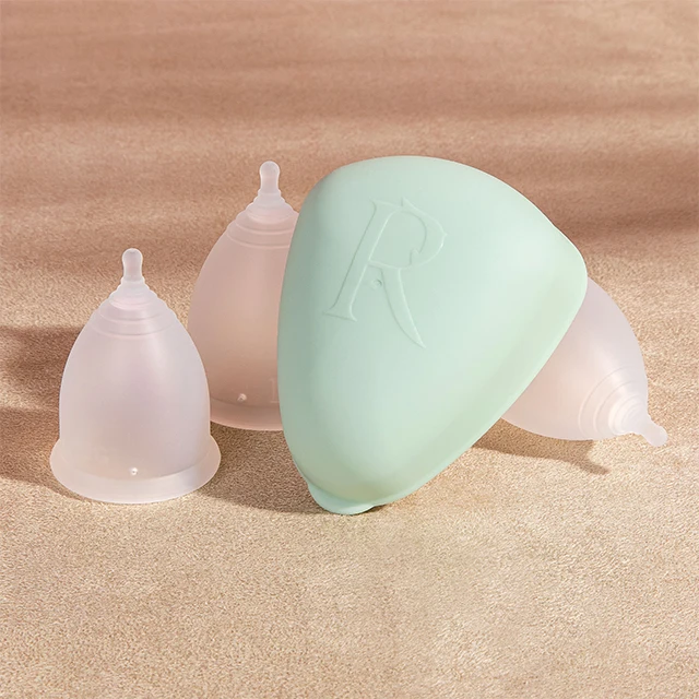 Rael Reusable Menstrual Cup(3size) It Is Menstrual Cup Designed With Soft,100 Safe Premium
