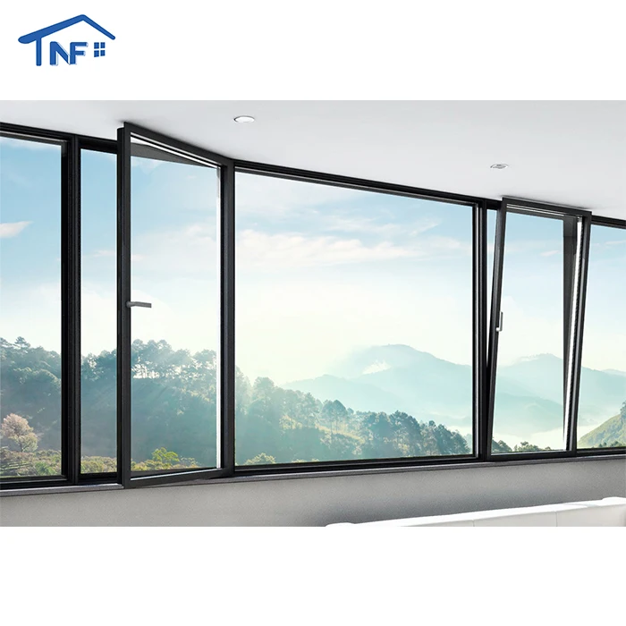 Cheap Double Glazed Aluminum Tilt and Turn Window