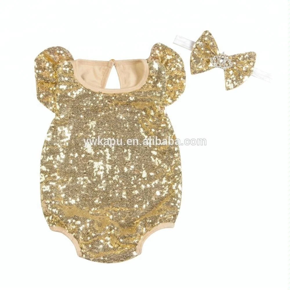 Sequin hotsell baby romper