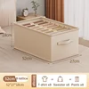 Beige 6grids 52*27*18cm