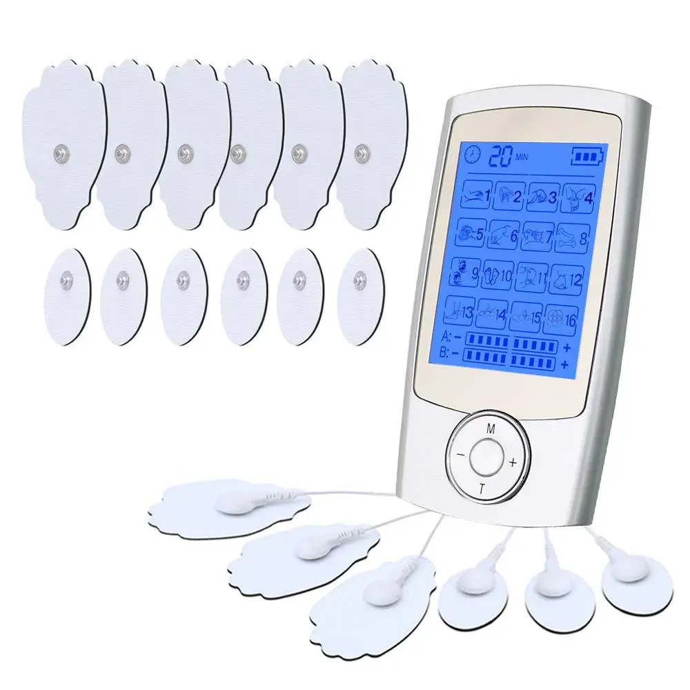 Relief Pulse Massage Digital Tens Machine Ems Unit Electric Body Muscle
