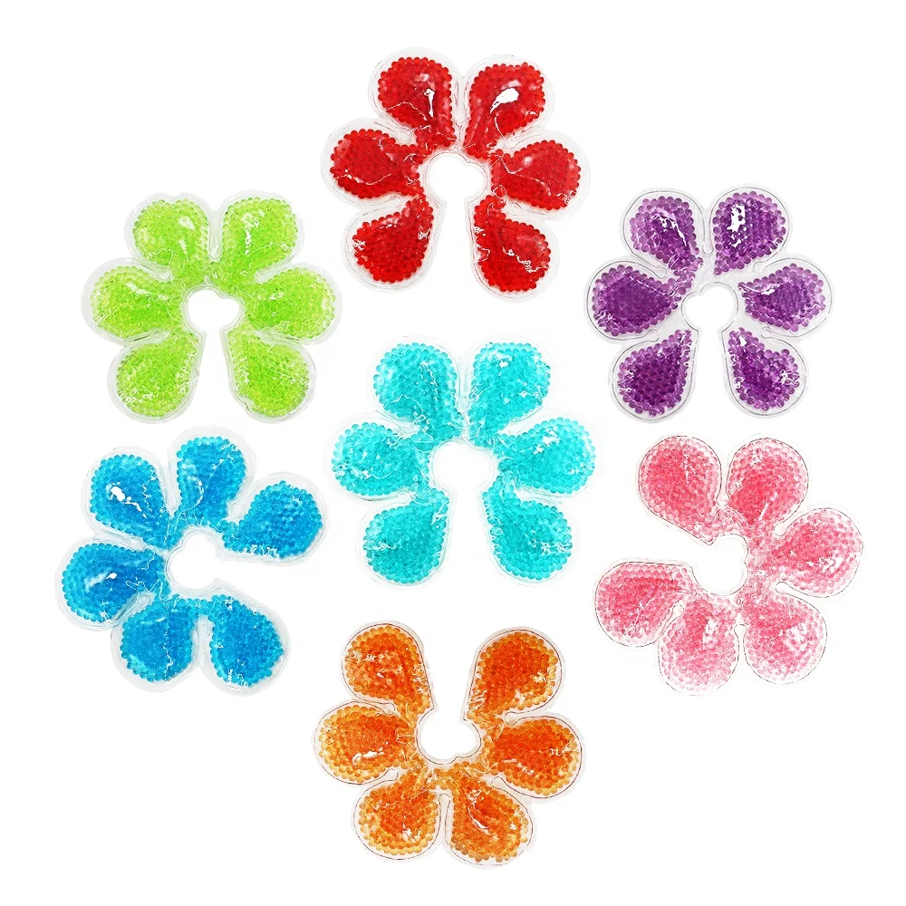 Manufacturer Customized Health Care Supplies Breast Pain Relief Therapy Hot Cold Gel Ice Pack Washable Solid Nursing Pad