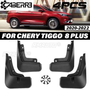4Pcs For Chery Tiggo 8 Pro Plus 2020 2023 Mudflaps Mud Guards Flaps Splash Guards Mudguards Fender Front Rear Wheel Accessories