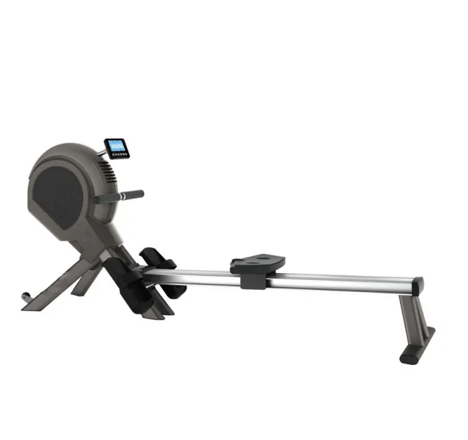 Factory Direct Supply High Quality Unisex Commercial Speed Adjustable Steel Magnetic Commercial Rower Home Gym Equipment