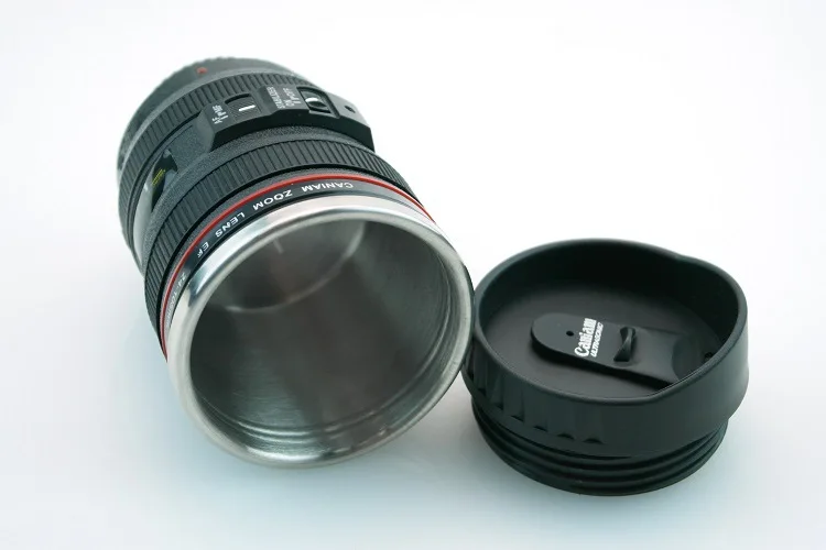 Camera Lens Mug Camera Lens Shape Stainless Steel Coffee Mug